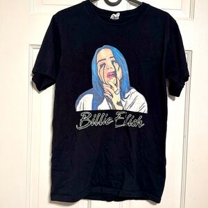 Yazbek, Black, Billie Eilish T-shirt